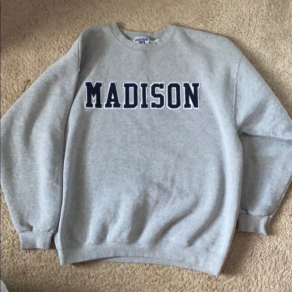 jmu college crewneck